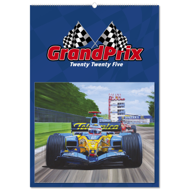 Grand Prix Wall Calendar